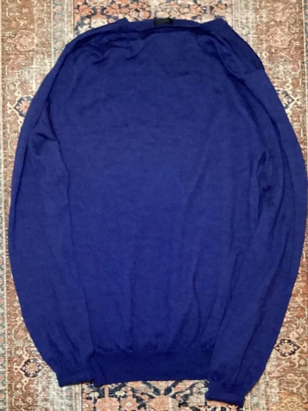 J. Crew Men's Crewneck Sweater in Royal Blue
